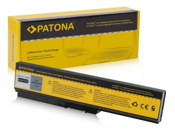 PATONA Batterie pour Toshiba PA3817 Satellite L700 L730 L75018R L750-18R L7501DJ