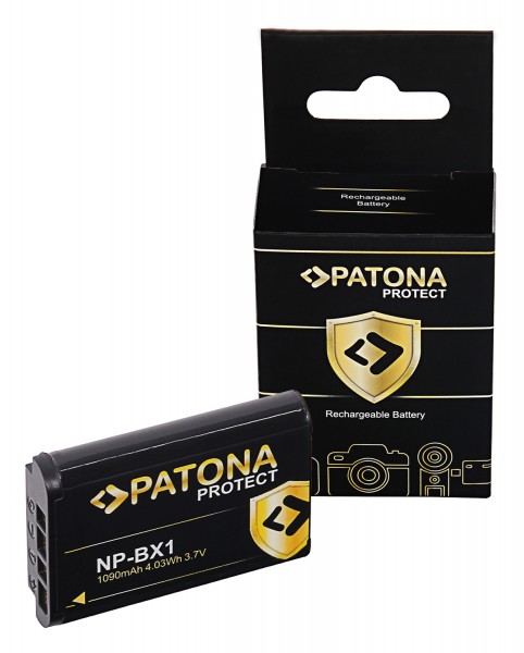 PATONA PROTECT Batterie pour f. Sony NP-BX1 CyberShot DSC RX100 DSC