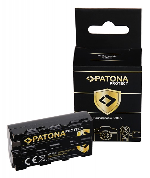 PATONA PROTECT Batterie pour Sony NP-F550 F330 F530 F750 F930 F920 F550