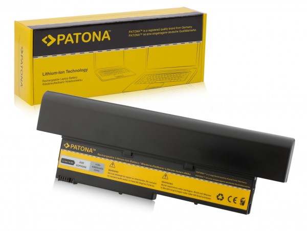 PATONA Batterie pour IBM X40 ThinkPad X40 X41