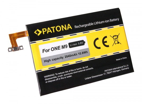 PATONA Batterie pour HTC One M9 One M9