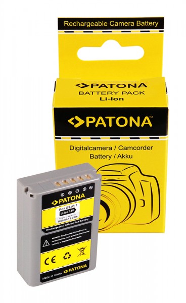 Batterie PATONA pour Olympus OM-D E-M5 Stylus XZ-2 Pen E-P5 E-M1 BLN-1 BLN1