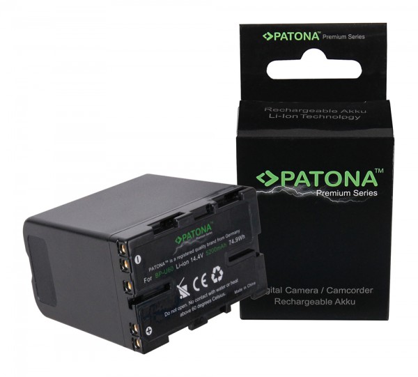 PATONA Premium Batterie pour Sony BP-U60 PMW PMW100 PMW-100 PMW150 PMW-150 PMW160 PMW-160