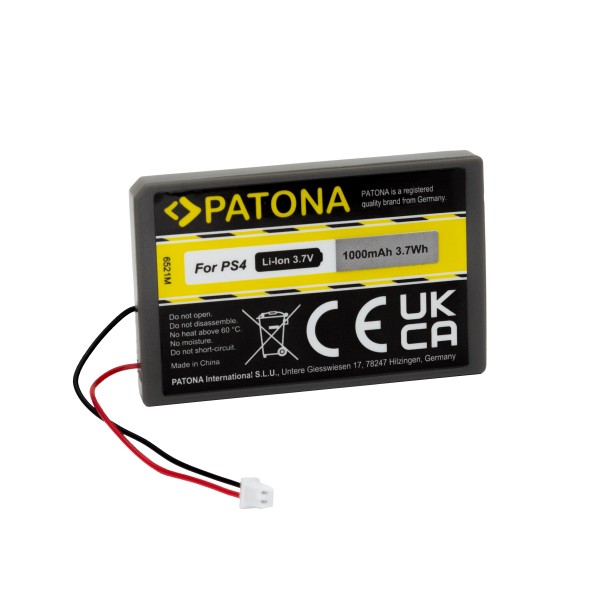 PATONA Batterie pour Sony Playstation 4 PS4 Dualshock 4 V2 Controller