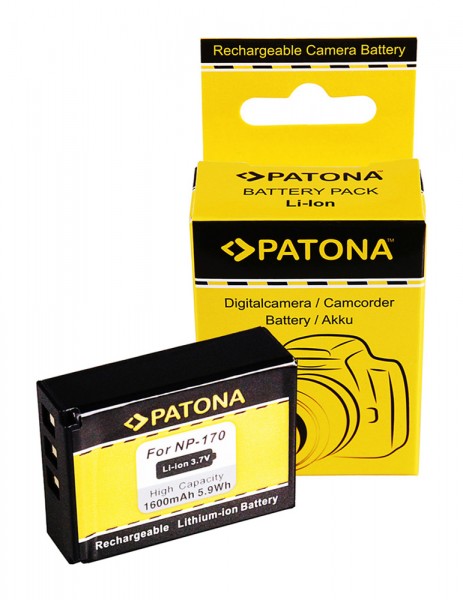 PATONA Battery f. Ordro CB170 CB-170 NP170 Medion Life MD86423 MD86423