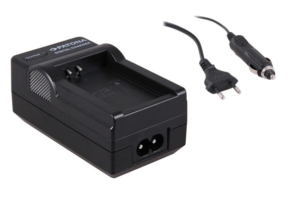 Charger for Canon LPE12 LP-E12 / Canon EOS M incl. car adapter