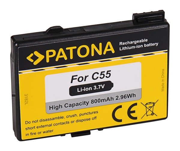 PATONA Batterie pour Siemens C55 Gigaset 4015 Micro S44 S440 S445 SL1 SL100 SL150