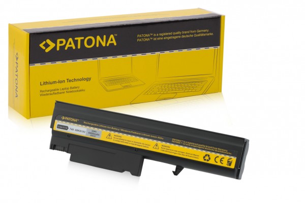 PATONA Batterie pour IBM T40 ThinkPad R50 R51 T40 T41 T42