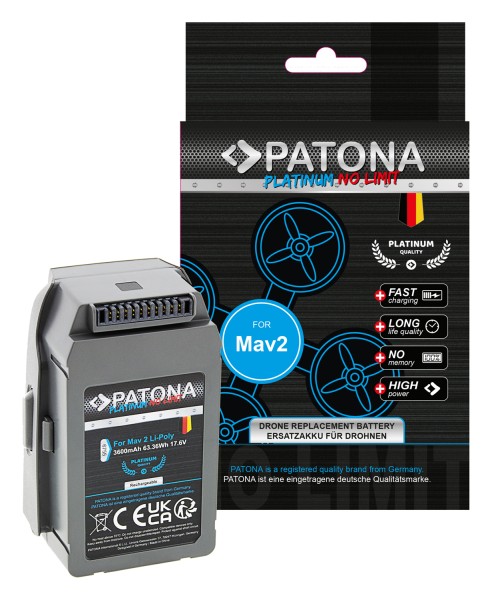 PATONA Platinum battery for DJI Mavic 2 DJI Mavic 2 Pro DJI Mavic Zoom 2 CP.MA.00000038.0
