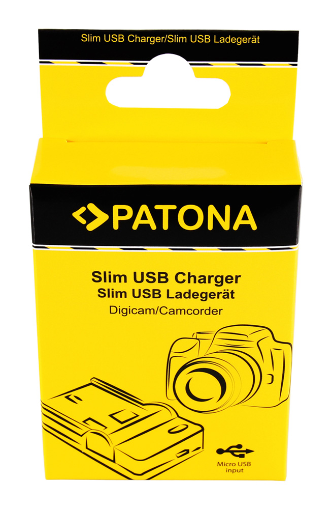 PATONA 4in1 Chargeur Batterie EN-EL15 pour Nikon 1 V1 D7000 D7100 D7200 D8000 D600 D610 D750 D800 D810 