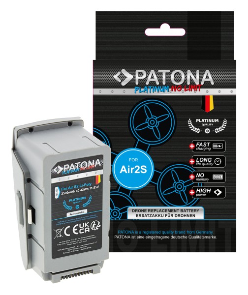 PATONA Platinum battery for DJI Air 2S Mavic Air 2 CP.MA.00000268.01