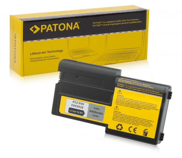 PATONA Batterie pour IBM R32 ThinkPad R32 R40