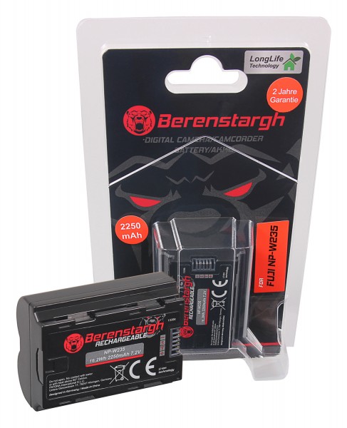 Berenstargh Battery f. Fuji FinePix NP-W235 X-T4 XT4