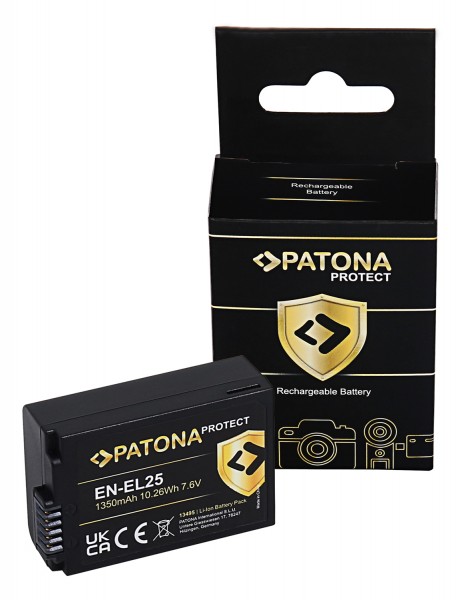 PATONA PROTECT Battery f. Nikon Z50 Z fc EN-EL25