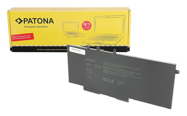 PATONA Battery 7,6V f. Dell E5280 E5480 M3520 M3530 GJKNX 3DDDG