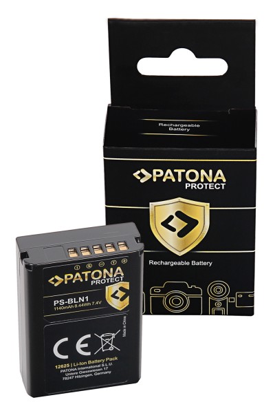 PATONA PROTECT Battery f. Olympus OM-D OMD E-M5 Stylus XZ-2 Pen E-P5 E-M1 PS-BLN1