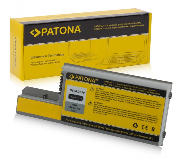 PATONA Batterie pour Dell D531 Latitude D531 D531N D820 D830 D531 Precision M4300 M65