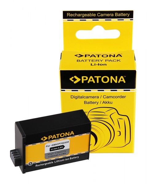 PATONA Batterie pour Garmin VIRB360 Virb 360 Virb360