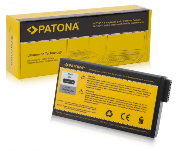 PATONA Batterie pour HP Compaq Presario 1700 Compaq Evo N1000 N1000c N1000v N1015