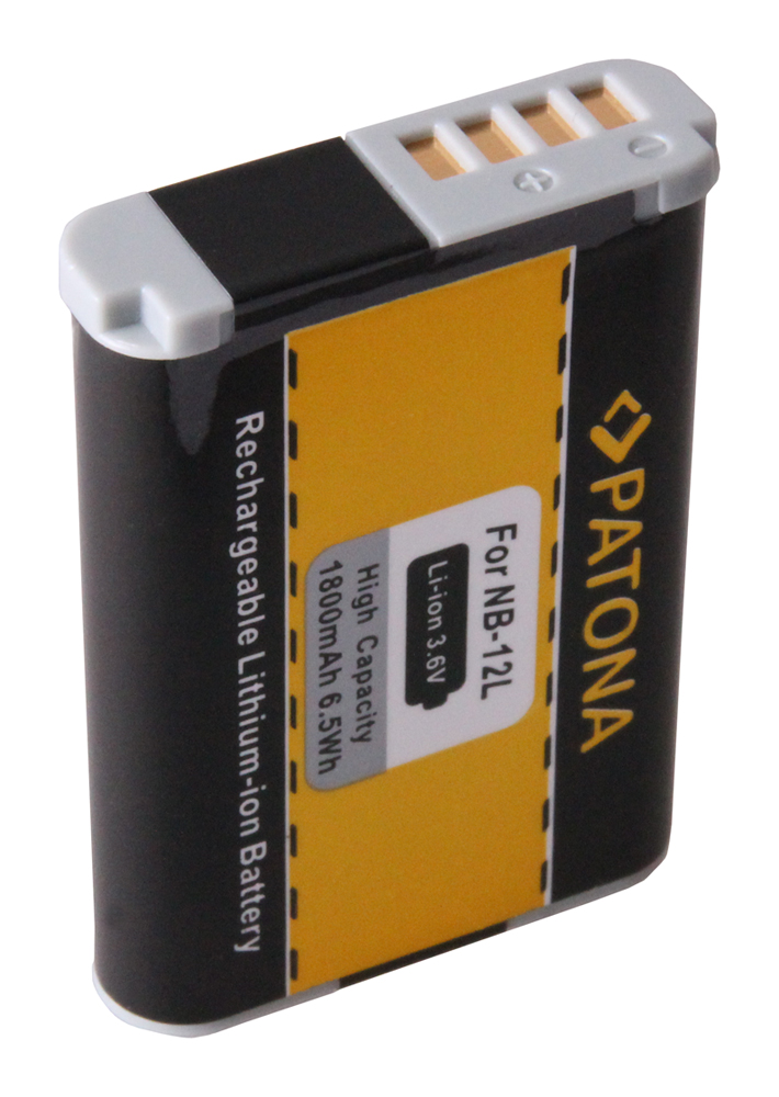 G9X PATONA 3in1 Caricabatteria passend für Canon NB-12 NB-13 Batterien kompatibel mit Canon LEGRIA/VIXIA Mini X G5X PowerShot G7X 