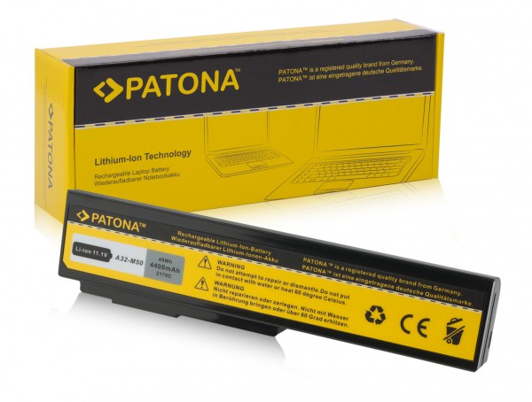 PATONA Batterie pour Asus A32-M50 G50 G50VT G60 G60VX G60VXRBBX05 G60VX-RBBX05 L50
