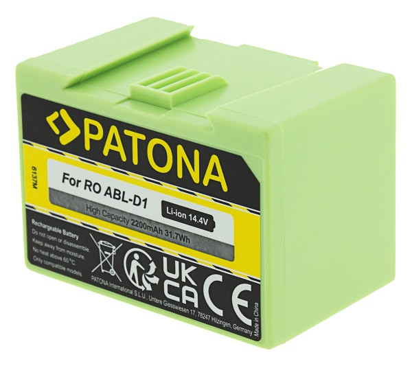 PATONA Battery 2200mAh f. iRobot e5 e6 i3 i3+ i4 i4+ i7 i7+ Serie ABL-D1 4624864