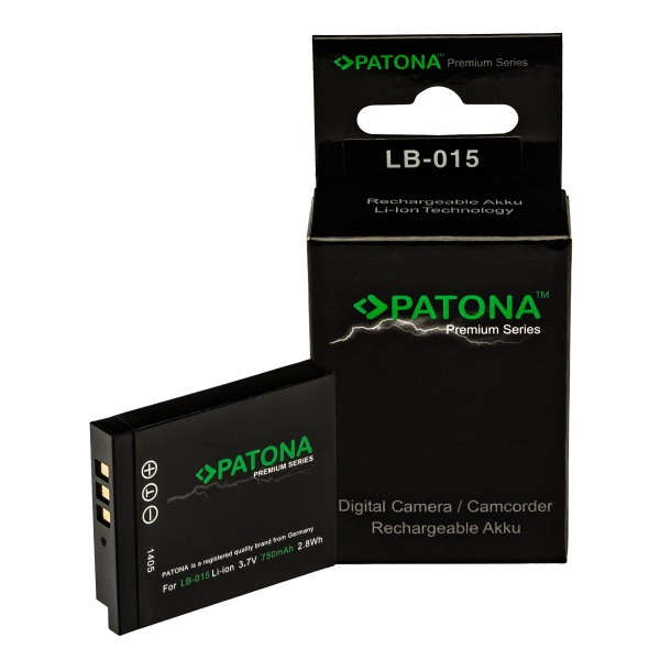PATONA Batterie Premium pour Kodak LB-015 WPZ2