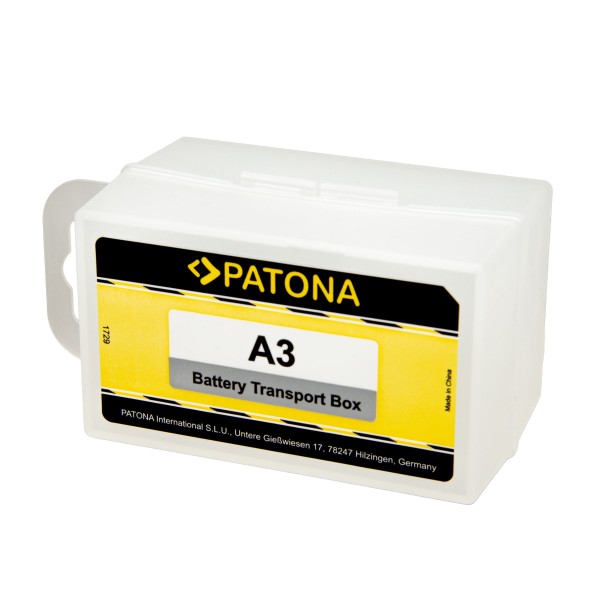 PATONA battery storage box for Panasonic DMW-BLJ13 NP-F550 NP-F770