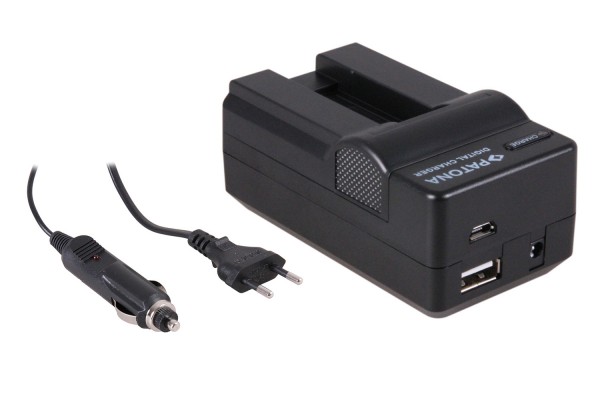 PATONA 4in1 Charger for Canon NB-9L SD4500 IS/IXUS 1000 IXY 50S