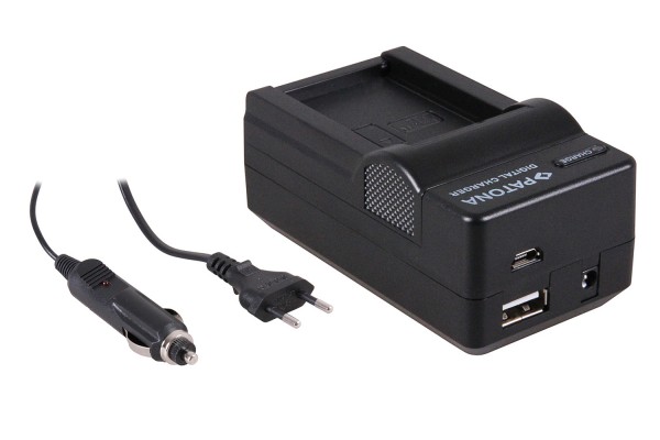 PATONA 4in1 Charger for Canon LPE12 LP-E12 Canon EOS M