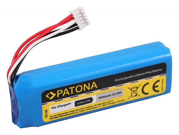 PATONA Battery f. JBL Charge 2+ 2 Plus MLP912995-2P