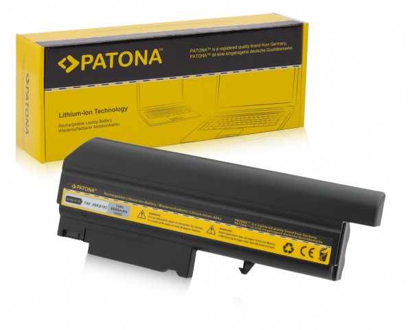 PATONA Batterie pour IBM T40 ThinkPad R50 R51 T40 T41 T42 T43