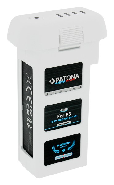 PATONA Platinum Battery f. DJI Phantom 3 CP.PT.000397 DJP3BDC PH3-4480 PHA-3