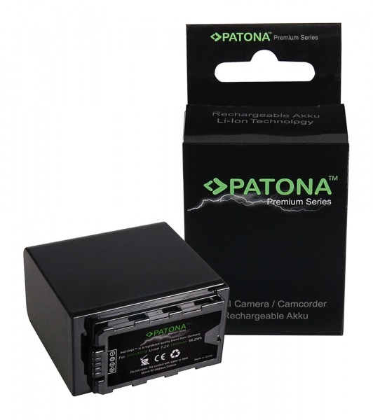 PATONA Premium Battery f. Panasonic VW-VBD78 AJ-PX298MC HDC-MDH2GK Aj-HPX270