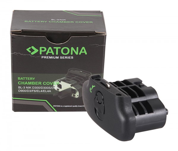PATONA Compartiment batterie BL-3 pour Nikon D300 D300S D700 F6 D3 EL4 EL4a pour Poignée d'alimentation MB-D10 MB-D40