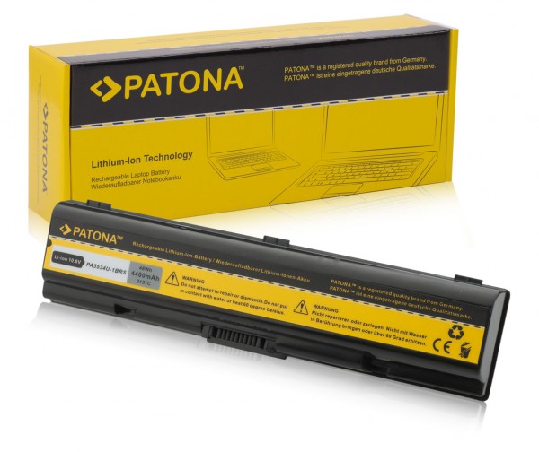 PATONA Battery f. Toshiba PA3534U-1BAS, PA3534U-1BRS A355-S6931