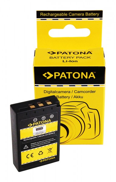 PATONA Batterie pour Olympus PS-BLS-1 Evolt E400 E-400 E410 E-410 E420 E-420 E450