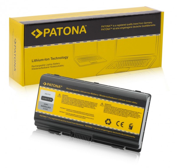 PATONA Batterie pour Asus A32-X51 A32-T12J A32-XT12 T12 T12C T12Er T12Fg T12Jg T12Mg