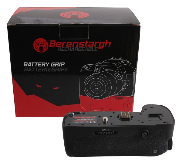 Poignée d'alimentation Berenstargh pour Panasonic G9 DMW-BGGH9RC pour la batterie DMW-BLF19, compris la télécommande infrarouge