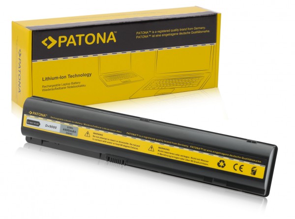 PATONA Batterie pour HP DV 9000 Pavilion dv9000EA dv9000T dv9000Z dv9001EA dv9001TX