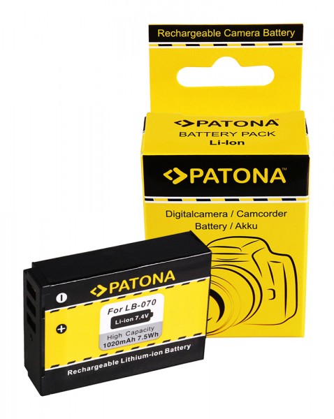 PATONA Batterie pour Kodak LB-070 PIXPRO S1 S-1