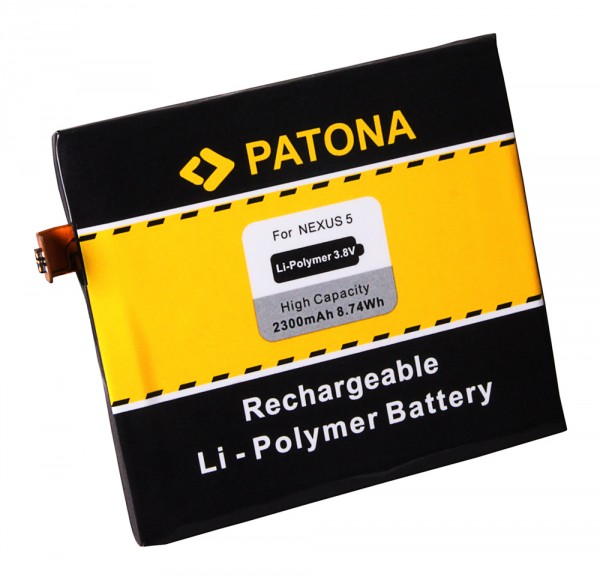 PATONA Battery f. LG Nexus 5, D820, D821 BL-T9, BL-T9, EAC62078701