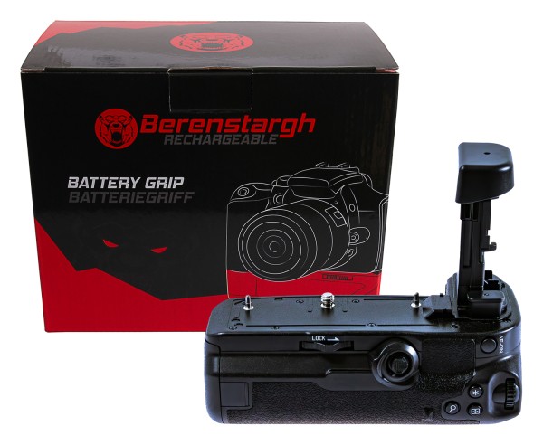 Berenstargh Battery Grip BG-R10 for Canon EOSR5 for 2 x LP-E6NH LP-E6N or LP-E6 Batteries incl. wireless control