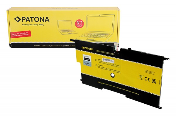 PATONA Battery f. Lenovo ThinkPad X1 Carbon 14 3th Generation 20BS 2015 4th Generation 00HW002 00HW003 45N1701
