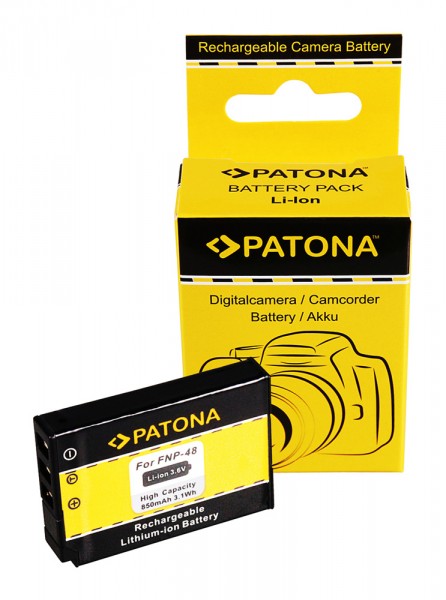 PATONA Batterie pour Fujifilm NP-48 QX1