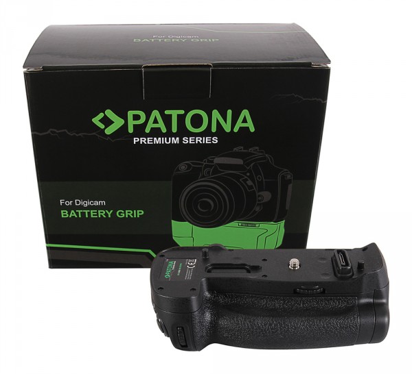 Poignée d'alimentation PATONA Premium pour Nikon D850 MB-D18RC pour la batterie EN-EL15, compris la télécommande infrarouge