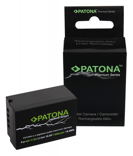 PATONA Premium Batterie pour Fuji NP-T125 NPT-125 GFX-50S GFX50S GFX-100 GFX100 Fujifilm