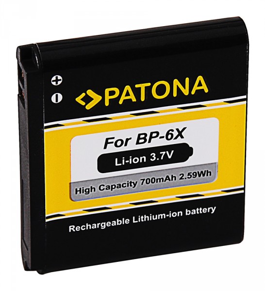 PATONA Batterie pour Nokia BP-6X 8800 8801 8800 Sirocco 8800 Sirocco Edition 8800