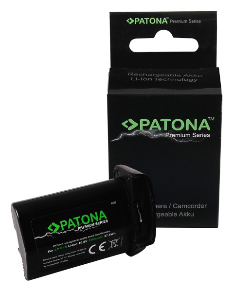 PATONA Premium Batterie pour Canon LP-E4N EOS-1Ds Mark III EOS-1D Mark III EOS-1D Mark IV EOS-1D X LG cellule