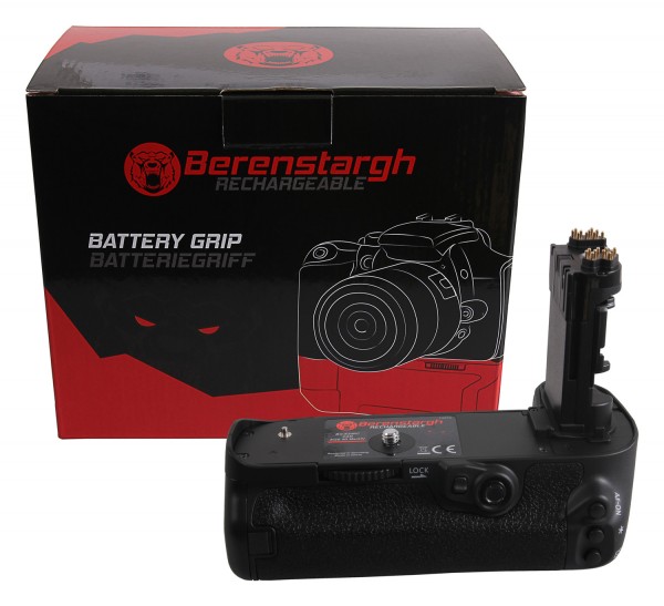 Poignée d'alimentation Berenstargh pour Canon EOS 5D Mark IV BG-E20RC pour la batterie LP-E6N, compris la télécommande infrarouge